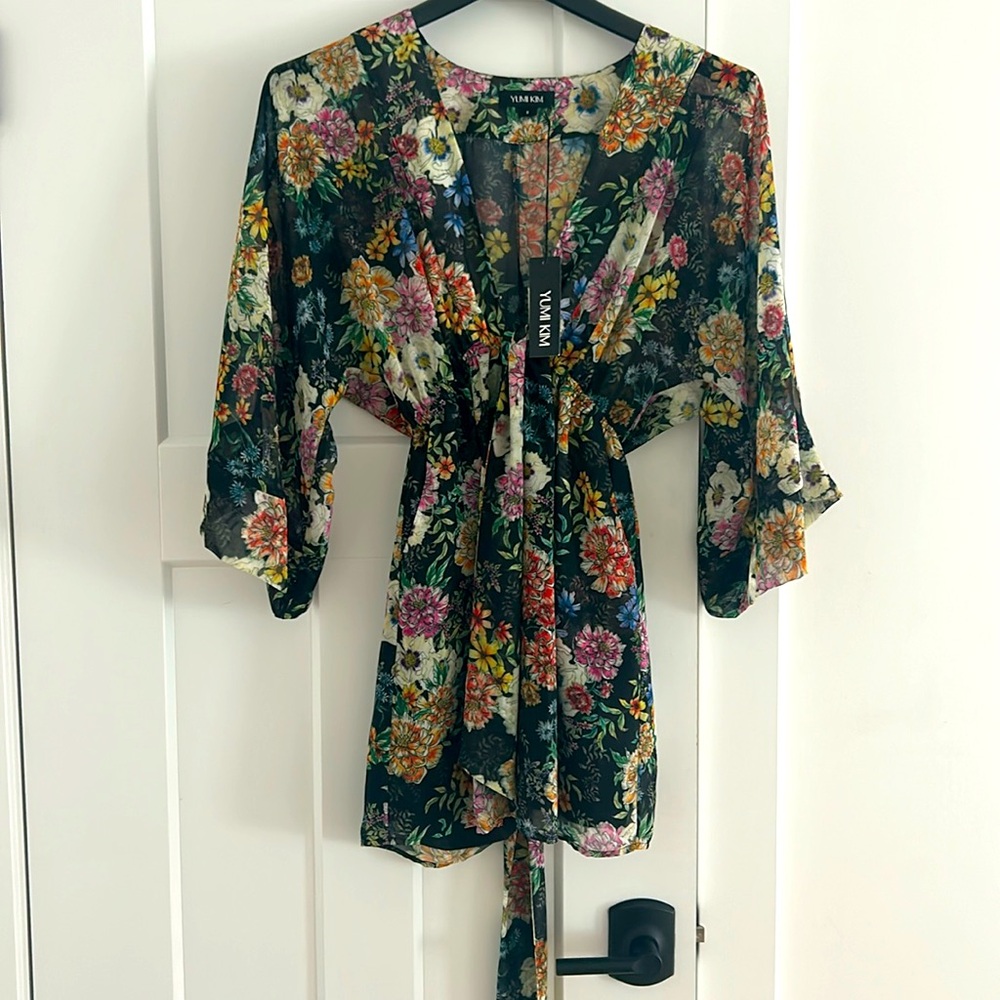 Yumi Kim floral wrap dress